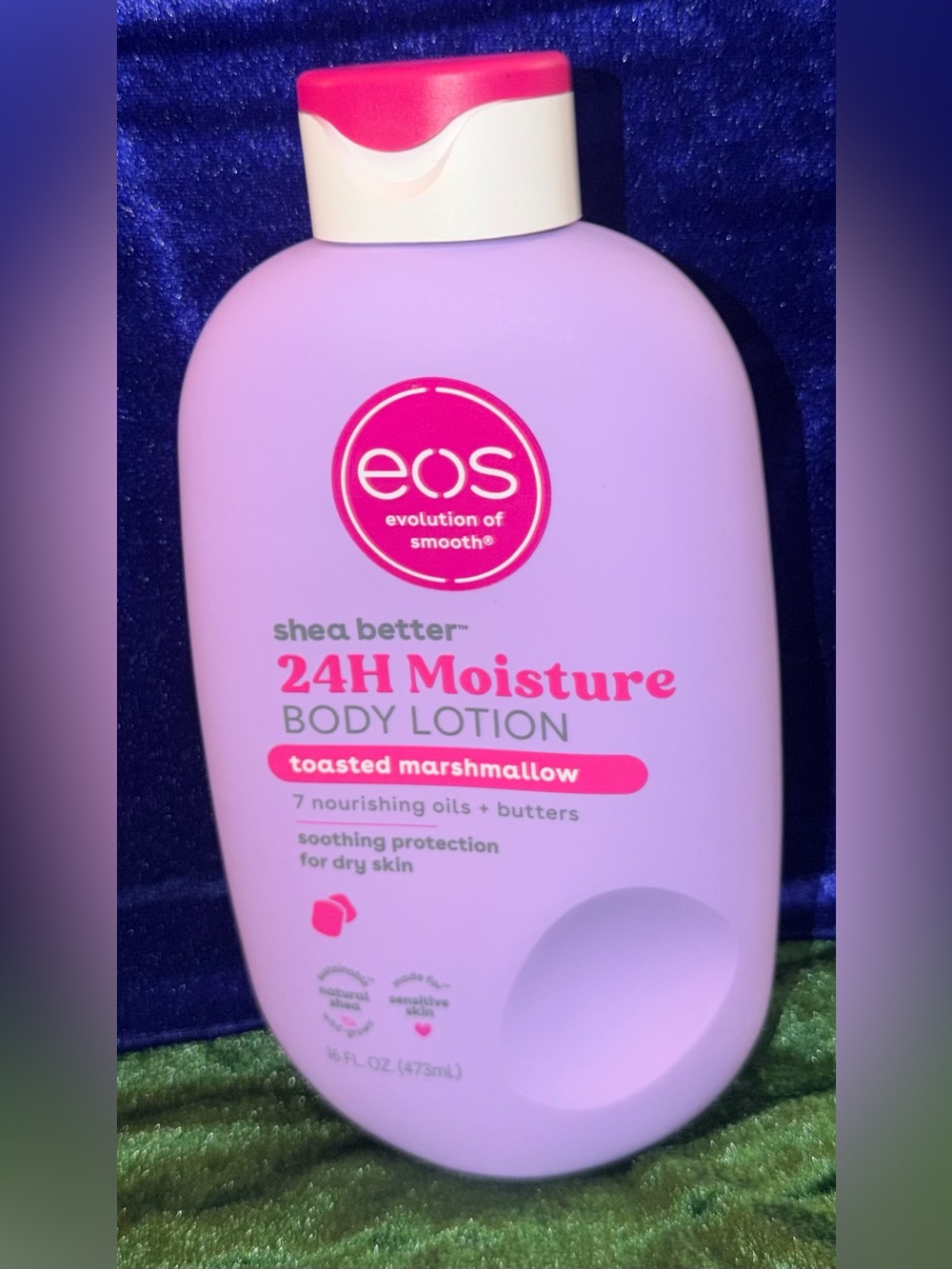 eos 24H Moisture Body Lotion - Lavender and Pink Accents